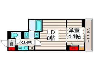 レクシア西新井の物件間取画像